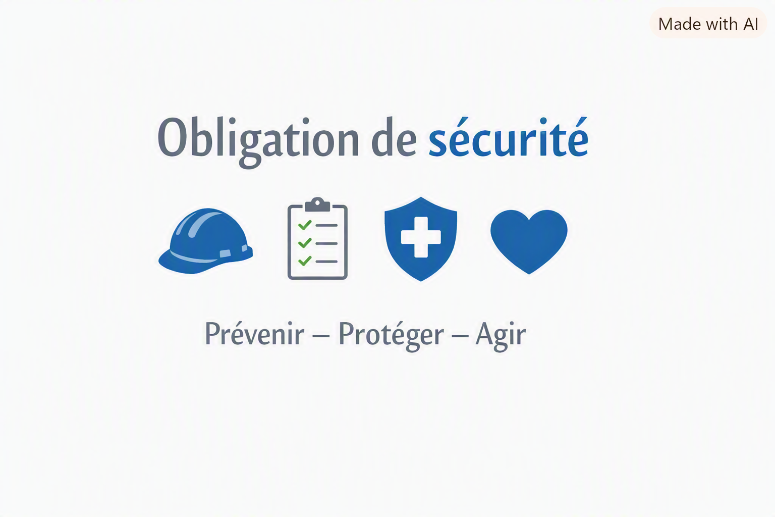 Clôture de la semaine sur l&rsquo;obligation de sécurité de l’employeur ⚖️